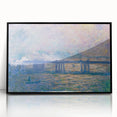 Impressionist London Scene - Monet's Charing Cross Bridge, 1903 Print