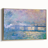 Impressionist London Scene - Monet's Charing Cross Bridge, 1903 Print
