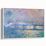 Impressionist London Scene - Monet's Charing Cross Bridge, 1903 Print