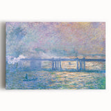 Impressionist London Scene - Monet's Charing Cross Bridge, 1903 Print