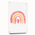 Children’s Wall Decor - Heart Rainbow Kids Room Art Print
