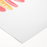 Children’s Wall Decor - Heart Rainbow Kids Room Art Print