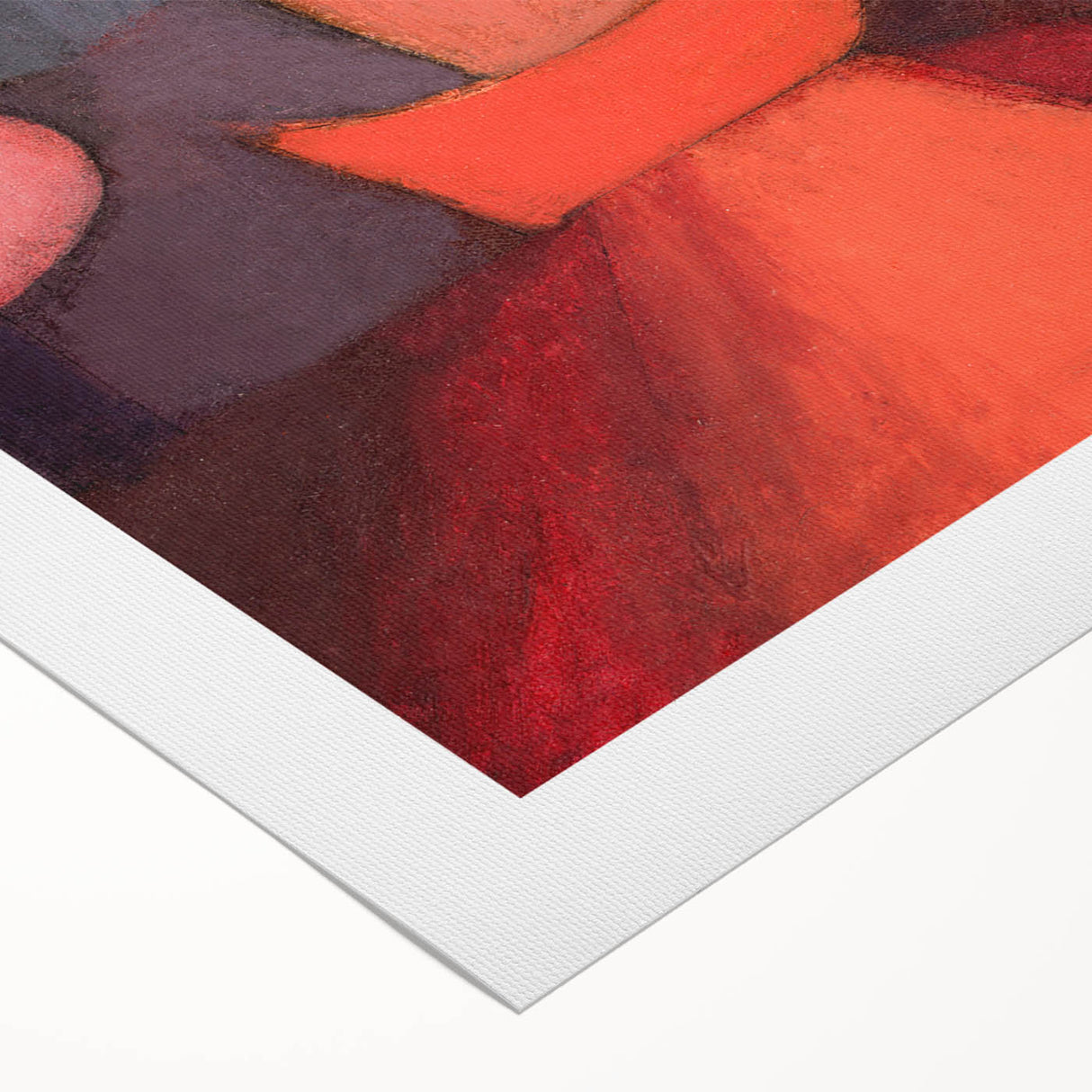 Modern Wall Art: Paul Klee’s Abstract Autumn Flowers in Bold Hues