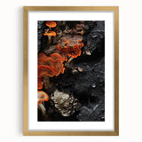 Extra large abstract art print with textured design in gold and cream tones on a framed canvas, ideal for living room decor.