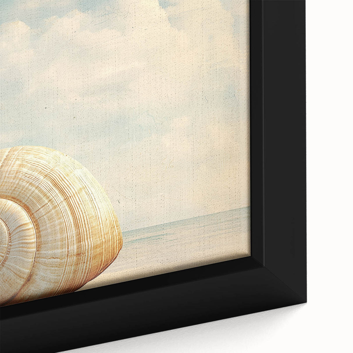Extra large framed canvas featuring a close-up of colorful, textured nature elements, ideal for living room decor.