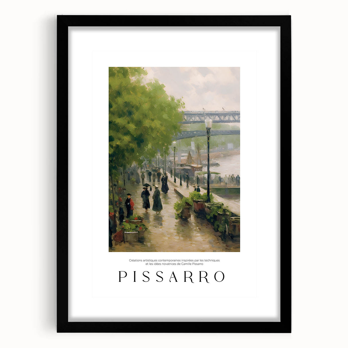 Extra large abstract art print with textured, colorful patterns on a black framed canvas, ideal for living room decor.