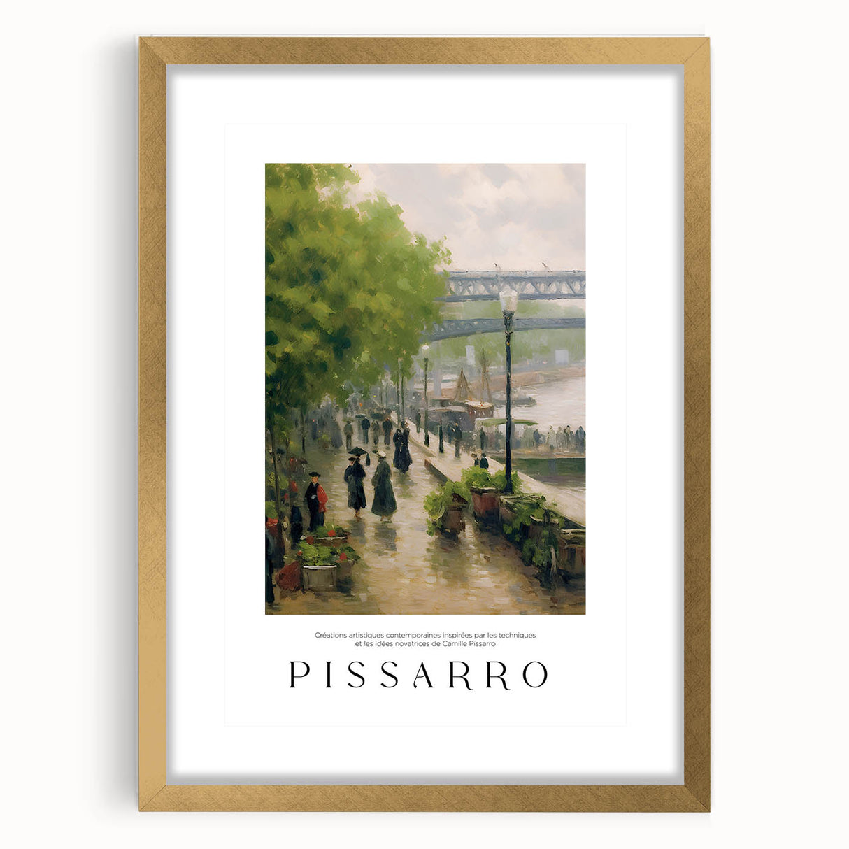 Extra large abstract art print featuring textured swirls in neutral tones, framed in gold, ideal for living room decor.