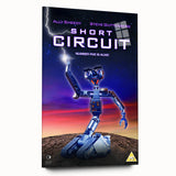 Retro Wall Art - Short Circuit Movie Poster - 80s Vintage Art Prints
