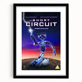 Retro Wall Art - Short Circuit Movie Poster - 80s Vintage Art Prints