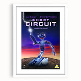 Retro Wall Art - Short Circuit Movie Poster - 80s Vintage Art Prints
