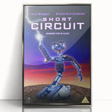 Retro Wall Art - Short Circuit Movie Poster - 80s Vintage Art Prints