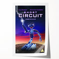 Retro Wall Art - Short Circuit Movie Poster - 80s Vintage Art Prints