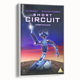 Retro Wall Art - Short Circuit Movie Poster - 80s Vintage Art Prints