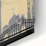 Retro Kuala Lumpur Travel Poster – Vintage Prints & Retro Wall Art