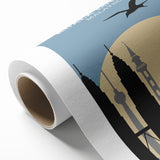 Retro Kuala Lumpur Travel Poster – Vintage Prints & Retro Wall Art