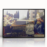 The Annunciation by Leonardo da Vinci - Renaissance Art Masterpiece