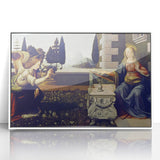 The Annunciation by Leonardo da Vinci - Renaissance Art Masterpiece