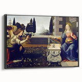 The Annunciation by Leonardo da Vinci - Renaissance Art Masterpiece