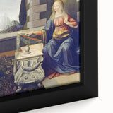 The Annunciation by Leonardo da Vinci - Renaissance Art Masterpiece