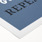 Eat Sleep Game Repeat – Gamer Wall Art for Boys Room