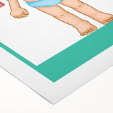 STEM Learning Wall Art - Respiratory System Educational Chart