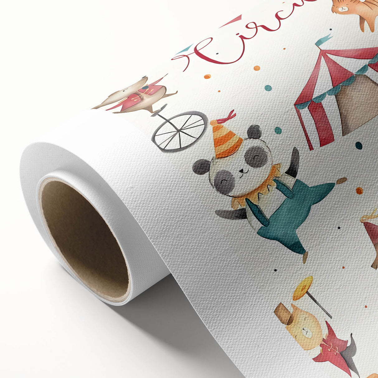 Whimsical Circus Nursery Wall Art - Baby Room Decor Print