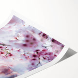 Extra large wall art featuring black line art flowers on a white background, rolled canvas.