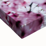 Large art canvas depicting a black and white landscape painting, ideal for bedroom wall art.