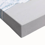 Large art canvas featuring a black and white landscape painting, ideal for bedroom wall decor.