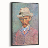 Black and white vintage poster art of a landscape on framed canvas, suitable for bedroom wall decor.