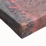 Black and white landscape painting on large stretched canvas, featuring serene pastoral scene, ideal for bedroom wall art.