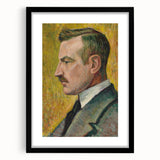 Modern Wall Art: Portrait of Magnus Enckell - Timeless Elegance