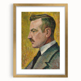 Modern Wall Art: Portrait of Magnus Enckell - Timeless Elegance