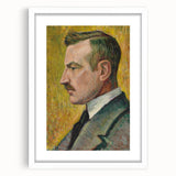 Modern Wall Art: Portrait of Magnus Enckell - Timeless Elegance