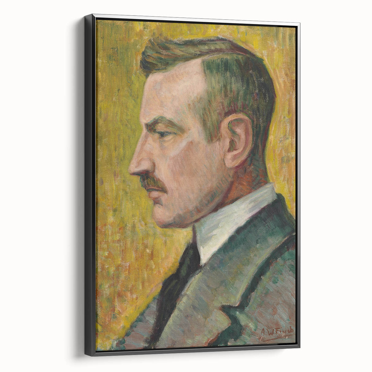 Modern Wall Art: Portrait of Magnus Enckell - Timeless Elegance