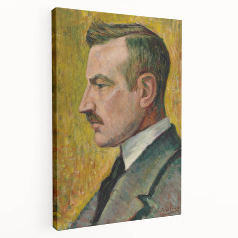 Modern Wall Art: Portrait of Magnus Enckell - Timeless Elegance