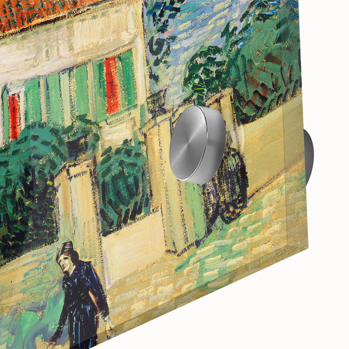 Impressionist Landscape - White House at Night Van Gogh Print