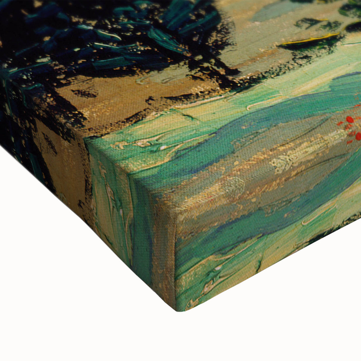 Impressionist Landscape - White House at Night Van Gogh Print