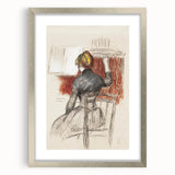 Impressionist Art - Renoir’s ‘Woman at a Piano’ Wall Decor