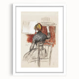 Impressionist Art - Renoir’s ‘Woman at a Piano’ Wall Decor