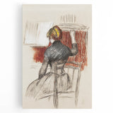 Impressionist Art - Renoir’s ‘Woman at a Piano’ Wall Decor