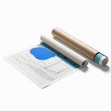 Modern Wall Art: Landscape with a Chair - Abstract Minimalism