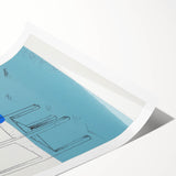 Modern Wall Art: Landscape with a Chair - Abstract Minimalism