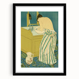 Impressionist Poster Art - Cassatt’s ‘Woman Bathing’ Wall Decor