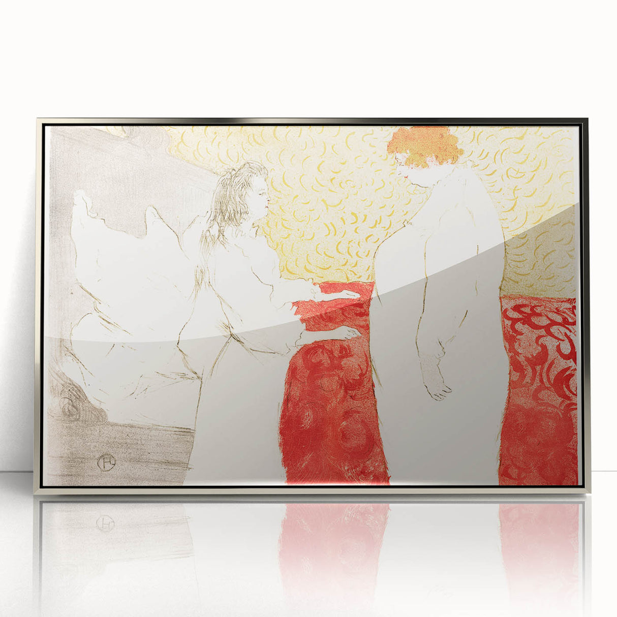 Toulouse-Lautrec Prints - Woman in Bed Impressionist Wall Art