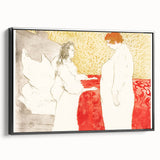 Toulouse-Lautrec Prints - Woman in Bed Impressionist Wall Art