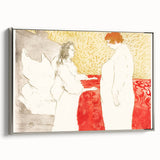 Toulouse-Lautrec Prints - Woman in Bed Impressionist Wall Art