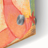 Modern Wall Art: Villager - Vibrant Folk-Inspired Portrait