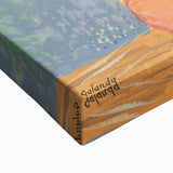 Modern Wall Art: Villager - Vibrant Folk-Inspired Portrait