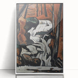 Modern Wall Art: Smelt Brook Falls - Dynamic Nature Scene